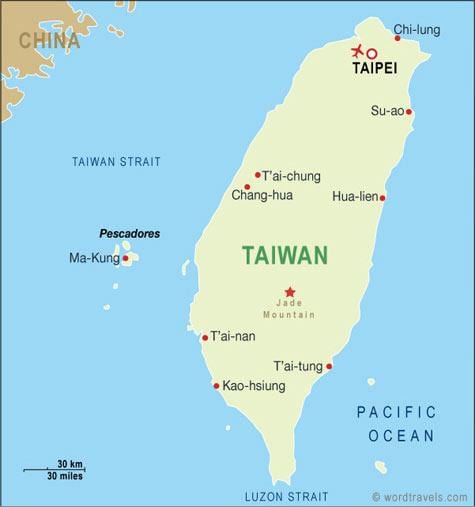 Taiwan lapangan terbang antarabangsa macau peta