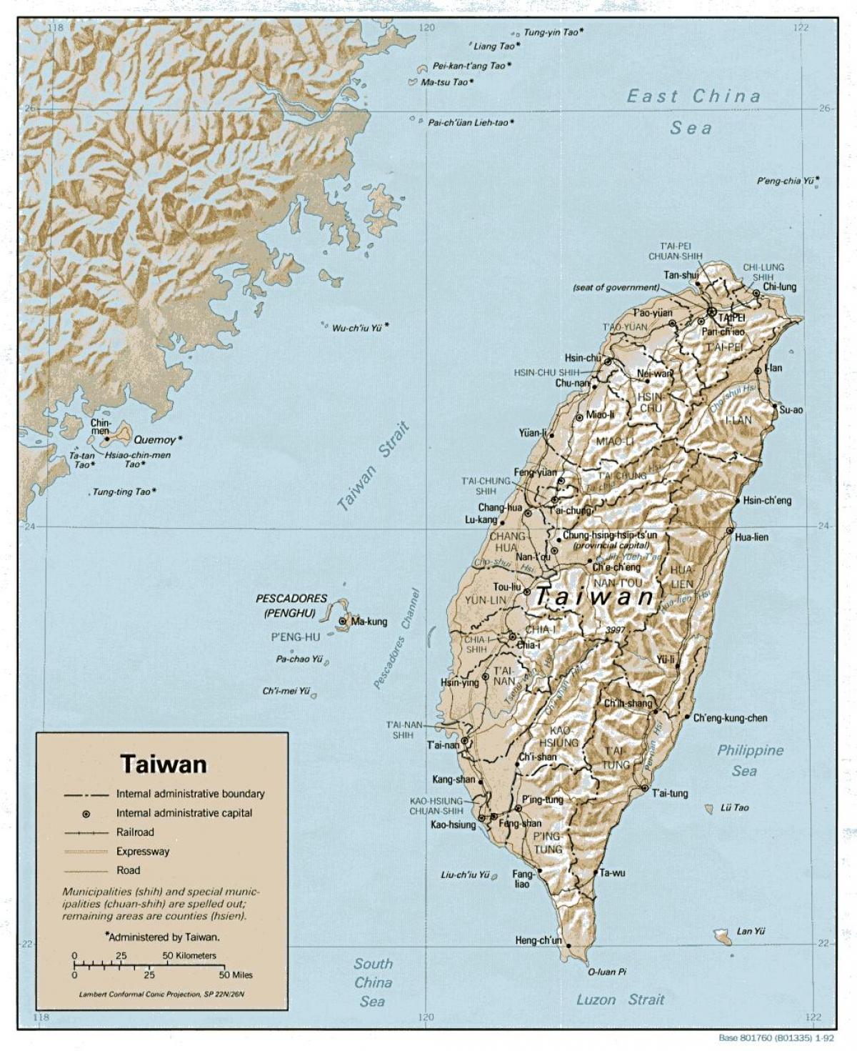 Peta Taiwan surf 