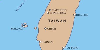 Taiwan lapangan terbang peta