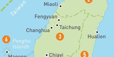 Peta negara Taiwan