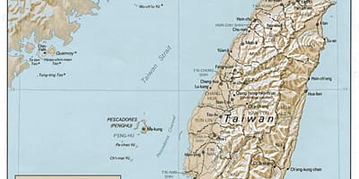 Peta Taiwan surf 